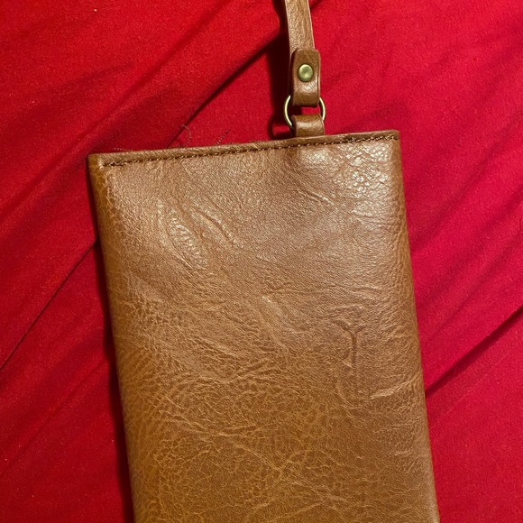 Born o concept brown leather purse and card holder - Picture 17 of 17